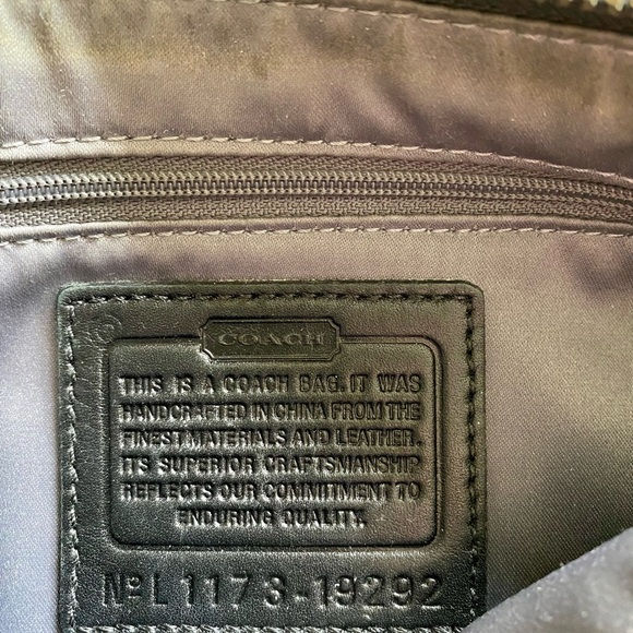 Coach Kristen Black Shoulder Bag - Picture 8 of 10